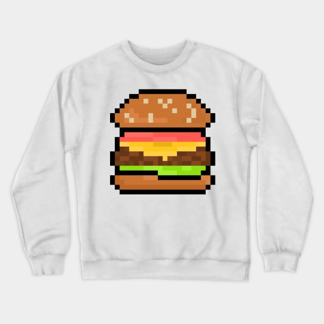 Hamburger Crewneck Sweatshirt by brick86